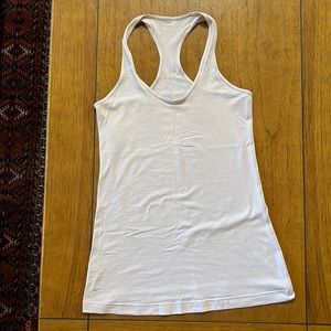 Blush lululemon tank top